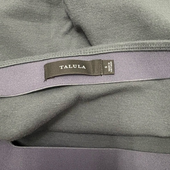 Aritzia Talula Women’s Small Primrose Blue Grey Tulip Mini Skirt Viscose Bodycon - Picture 3 of 6